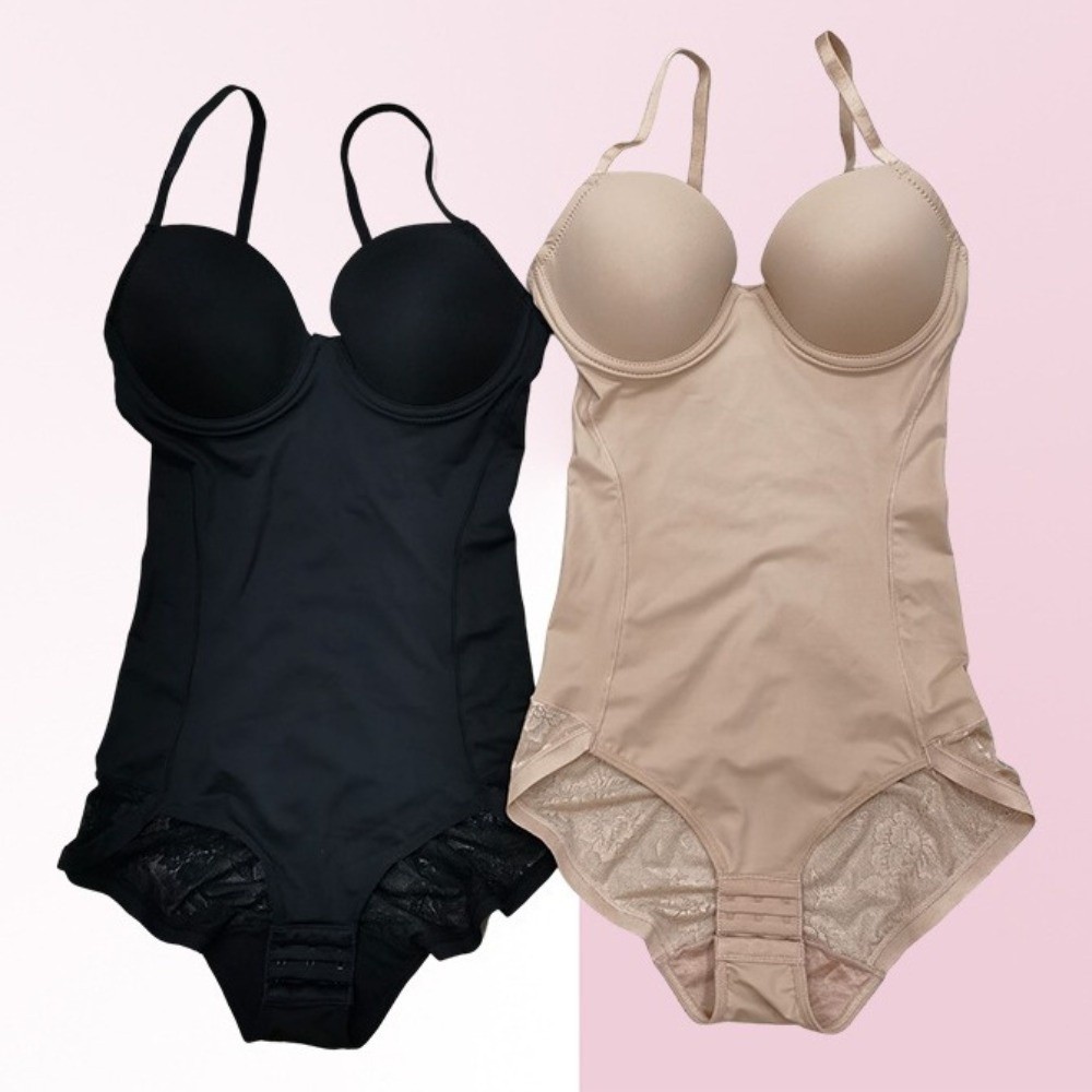 Shapewear Bodysuit Firm - Abnehmen Shapewear Postpartale Body Shaper Bauch