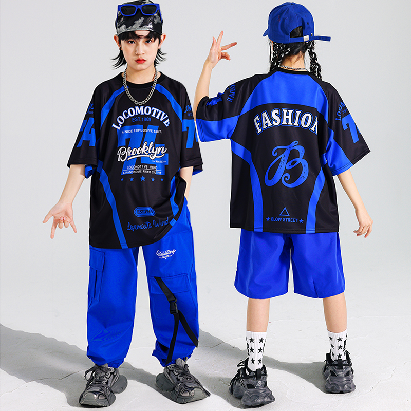 Jungen Hip Hop Blau T-shirt Ca – Boyshort Underwear Bewertung und Preis