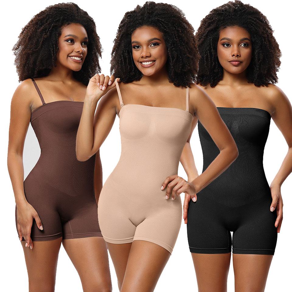 Träger lose Shape wear Bodysui – Shapewear Bodysuit Firm Bewertung und Preis